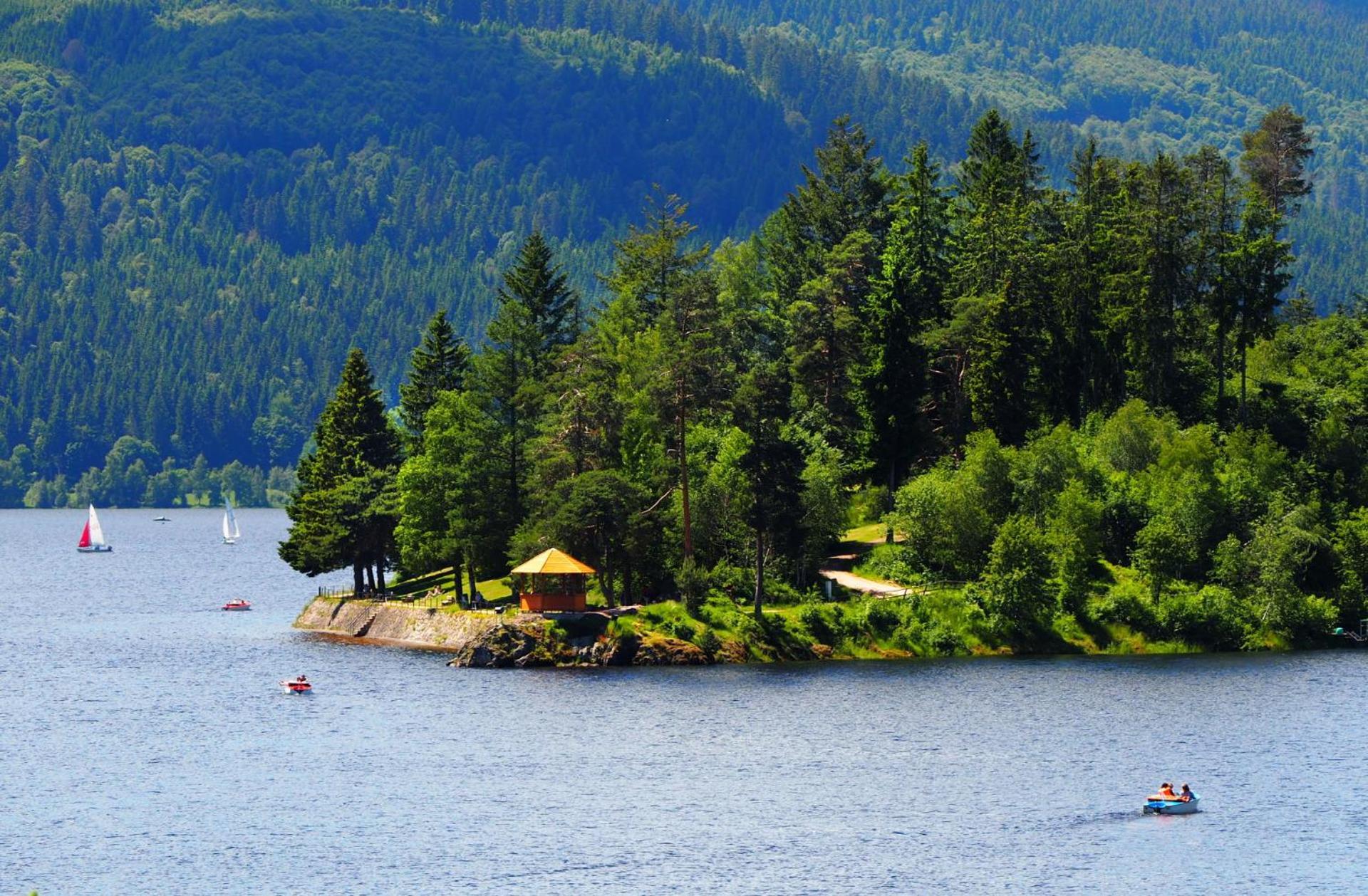 Naturidyll Am Fluss - Ferienhaus Albmatte - Grosser Garten Zum Grillen Und Entspannen-Direkt Neben Dem Radon Revitalbad Mit Sauna Und Thermalbecken ザンクト・ブラージエン エクステリア 写真